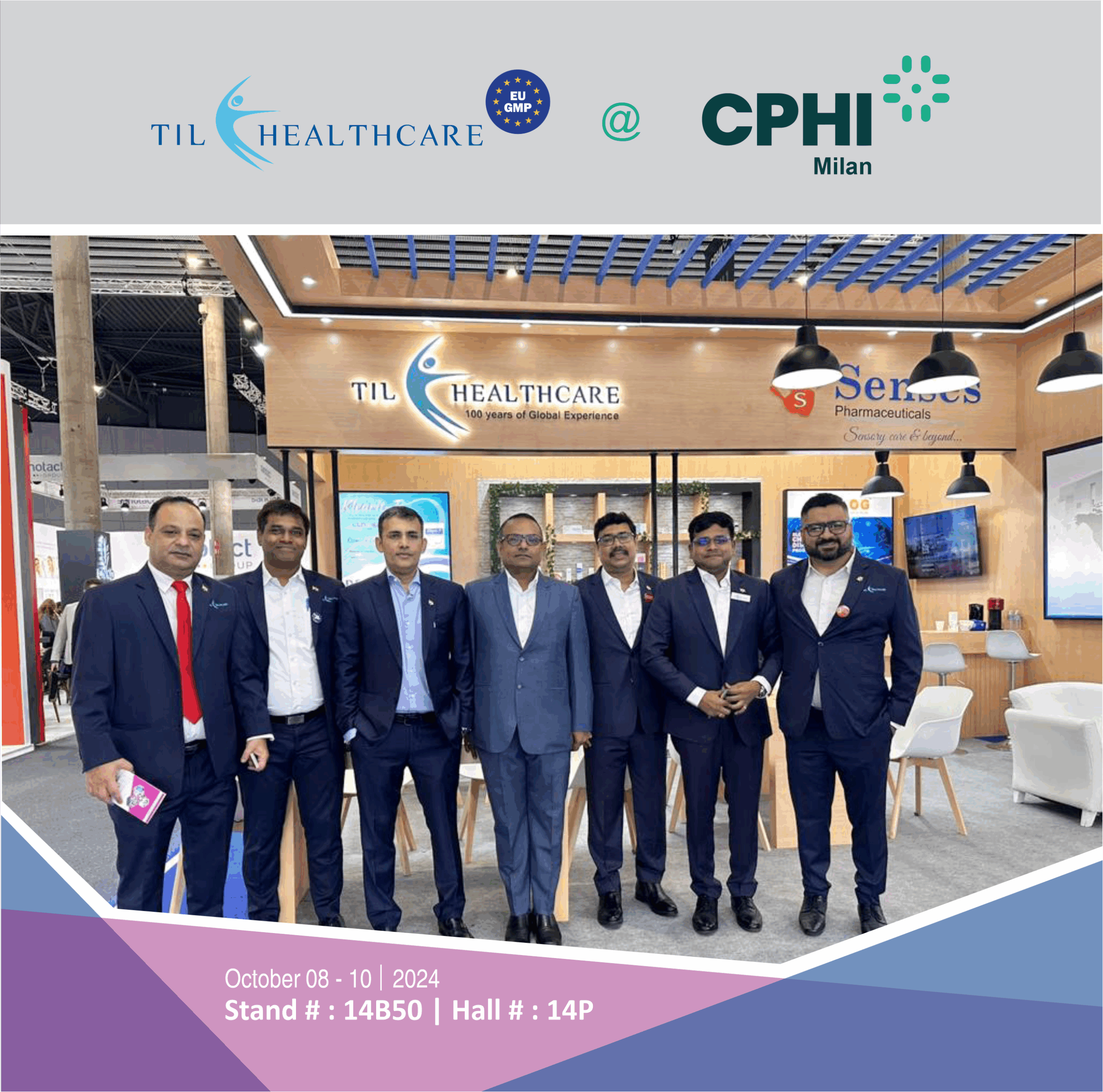 TIL Healthcare at CPHI Milan
