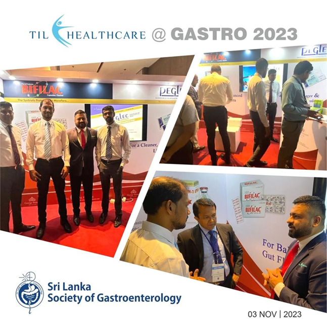 TIL Healthcare exhibits at “Gastro 2023”, Colombo,  Sri Lanka.